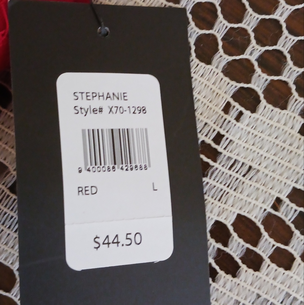 Red Fitted Slip - Picture 6 of 6